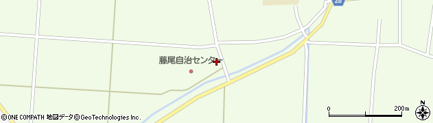 宮城県角田市尾山（上籾ノ口）周辺の地図