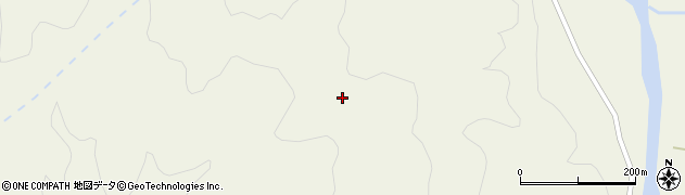 宮城県白石市小原（三林）周辺の地図
