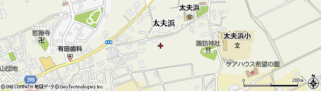 新潟県新潟市北区太夫浜周辺の地図