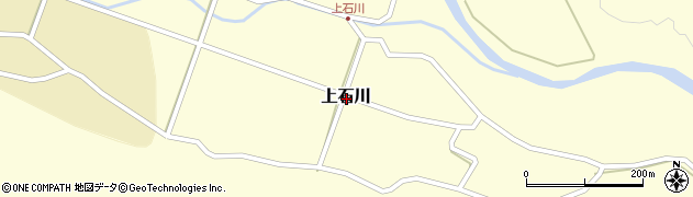 新潟県新発田市上石川周辺の地図