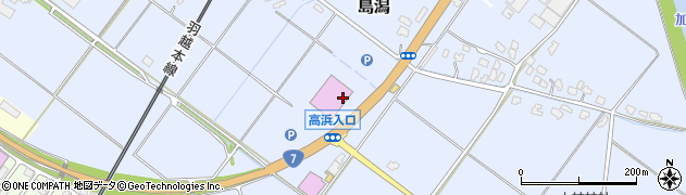 中華そば満月 ダムズ新発田店周辺の地図