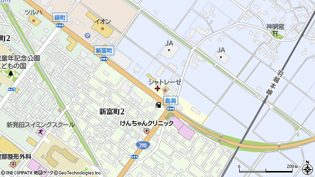 〒957-0012 新潟県新発田市東塚ノ目の地図