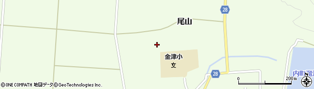 宮城県角田市尾山（荒町）周辺の地図