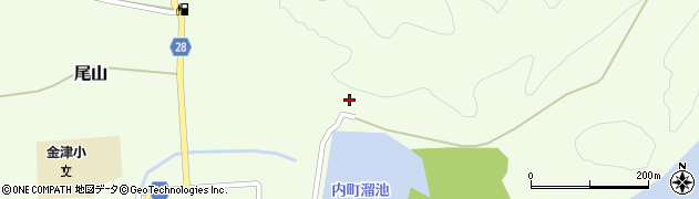 宮城県角田市尾山（山根）周辺の地図