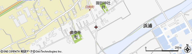 新潟県新潟市北区白勢町周辺の地図