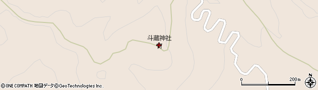 斗蔵寺周辺の地図
