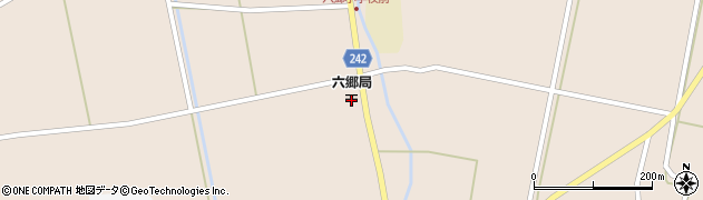 米沢六郷郵便局 ＡＴＭ周辺の地図