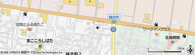株式会社新発田廃棄物センター周辺の地図