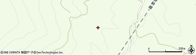宮城県白石市斎川（休石山）周辺の地図