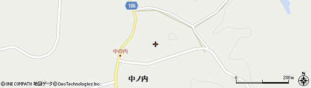 宮城県白石市大鷹沢三沢（古内）周辺の地図