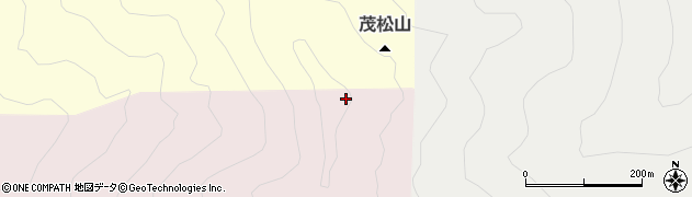 茂松山周辺の地図