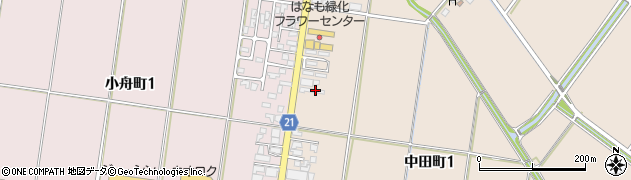 太陽交通新発田中央株式会社　事務所周辺の地図