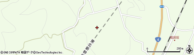 宮城県白石市斎川（岩倉）周辺の地図
