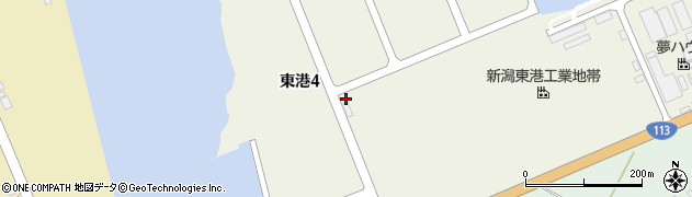 新潟木材倉庫株式会社　東港出張所周辺の地図