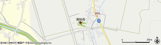 清林寺周辺の地図
