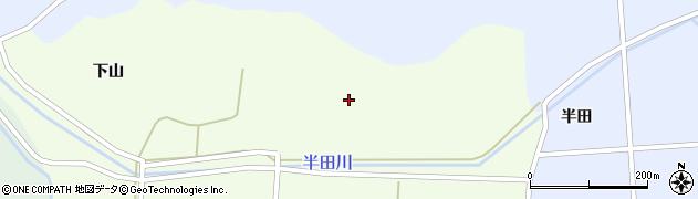 宮城県角田市尾山大久保周辺の地図