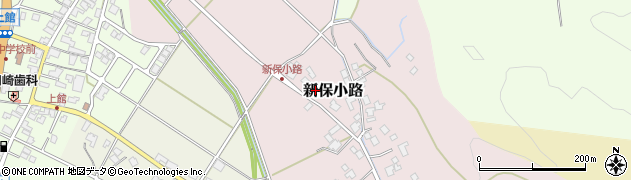 新潟県新発田市新保小路361周辺の地図