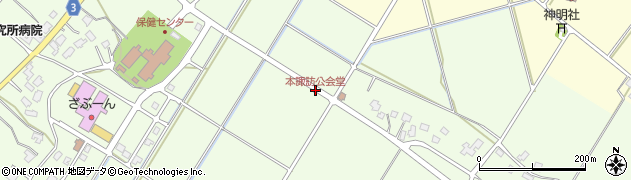 本諏訪公会堂周辺の地図
