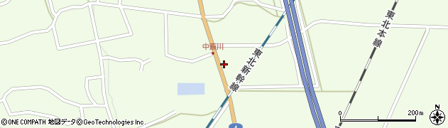宮城県白石市斎川大師周辺の地図