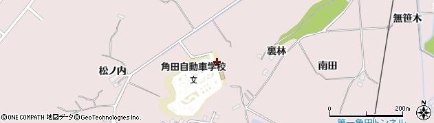 角田自動車学校周辺の地図
