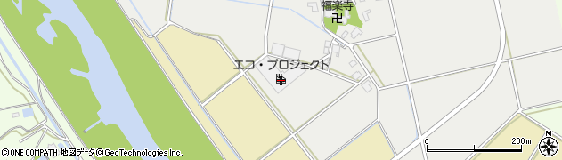 新潟県新発田市向中条1109周辺の地図