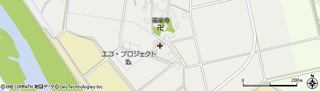 新潟県新発田市向中条1113周辺の地図