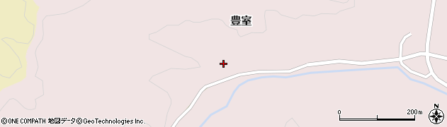 宮城県角田市豊室（中平）周辺の地図