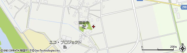 新潟県新発田市向中条399周辺の地図