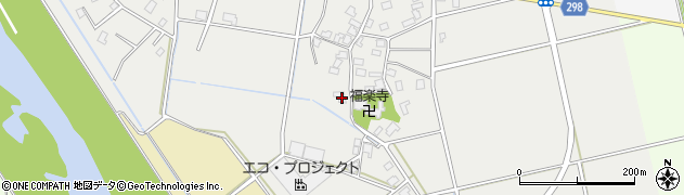 新潟県新発田市向中条484周辺の地図