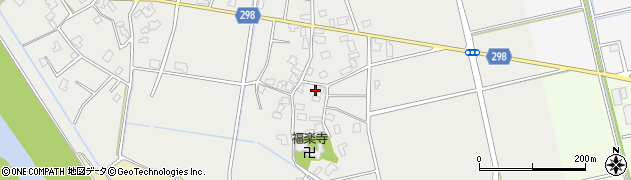 新潟県新発田市向中条472周辺の地図