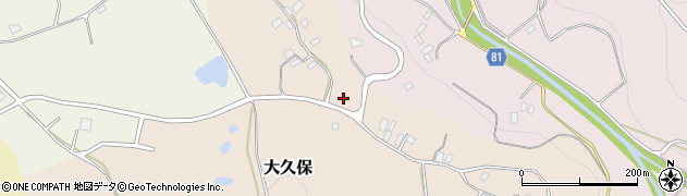 新潟県佐渡市大久保周辺の地図
