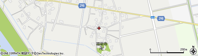 新潟県新発田市向中条474周辺の地図