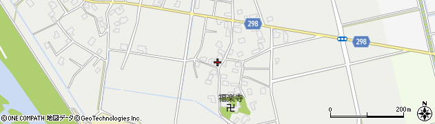 新潟県新発田市向中条1139周辺の地図
