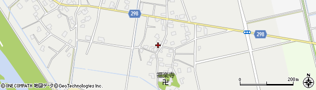 新潟県新発田市向中条1135周辺の地図
