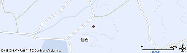 宮城県角田市藤田（仙石）周辺の地図