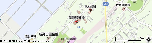 新潟県聖籠町（北蒲原郡）周辺の地図