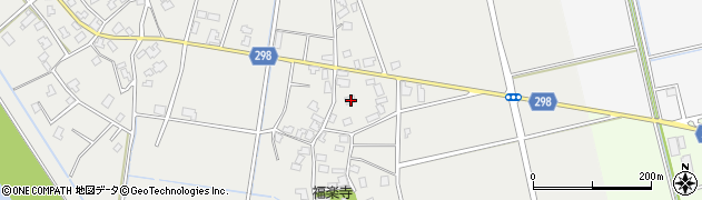新潟県新発田市向中条1148周辺の地図
