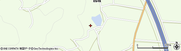 宮城県白石市斎川堤上周辺の地図