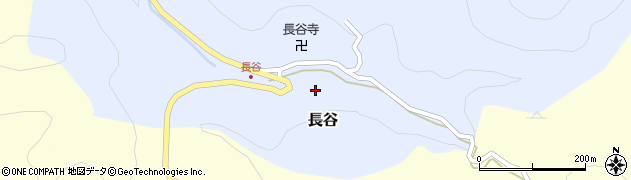 新潟県佐渡市長谷周辺の地図