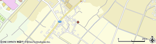 新潟県聖籠町（北蒲原郡）山倉周辺の地図