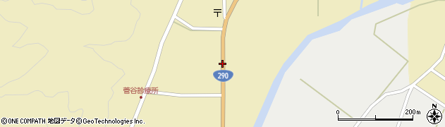 国道２９０号線周辺の地図