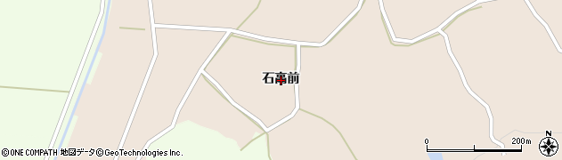 宮城県白石市大平坂谷石高前周辺の地図