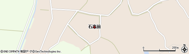 宮城県白石市大平坂谷（石高前）周辺の地図