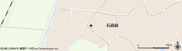 宮城県白石市大平坂谷（斎ノ入）周辺の地図