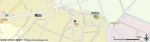 新潟県北蒲原郡聖籠町桃山288周辺の地図