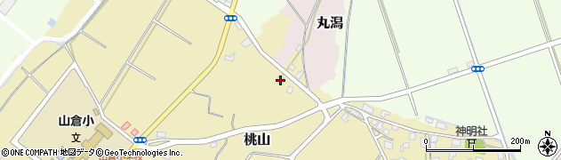 新潟県北蒲原郡聖籠町桃山640周辺の地図