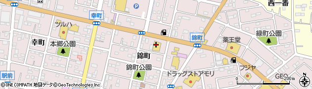 酒のやまや　角田店周辺の地図