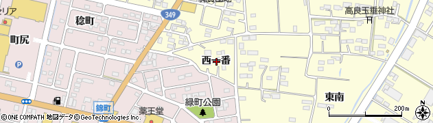 宮城県角田市梶賀西一番周辺の地図
