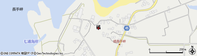 新潟県佐渡市橘周辺の地図
