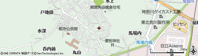 宮城県角田市横倉（山崎）周辺の地図